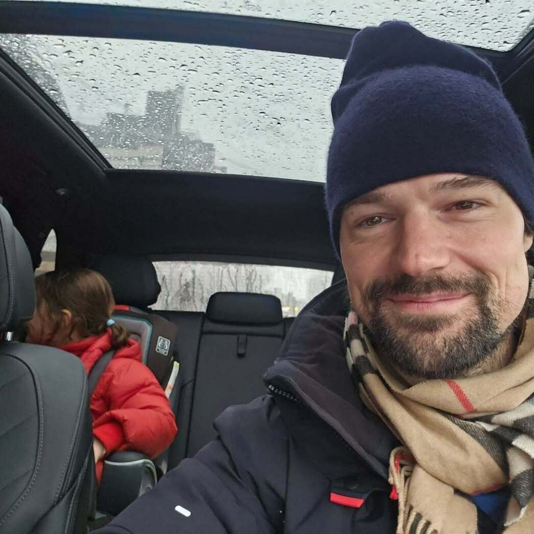 Данила Козловский с дочерью