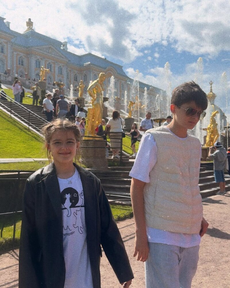 Андрей и Екатерина Болтенко в Петергофе