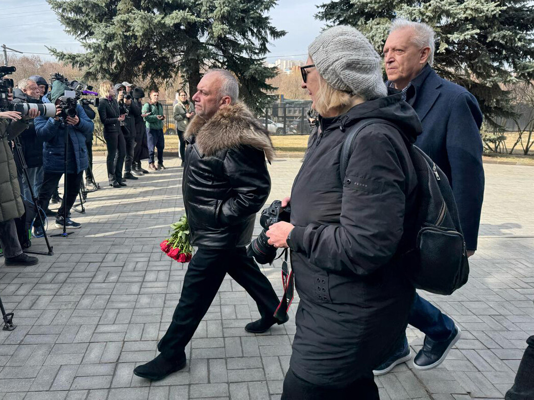 Похороны Бедроса Киркорова. Евгений Фридлянд, Евгений Болдин