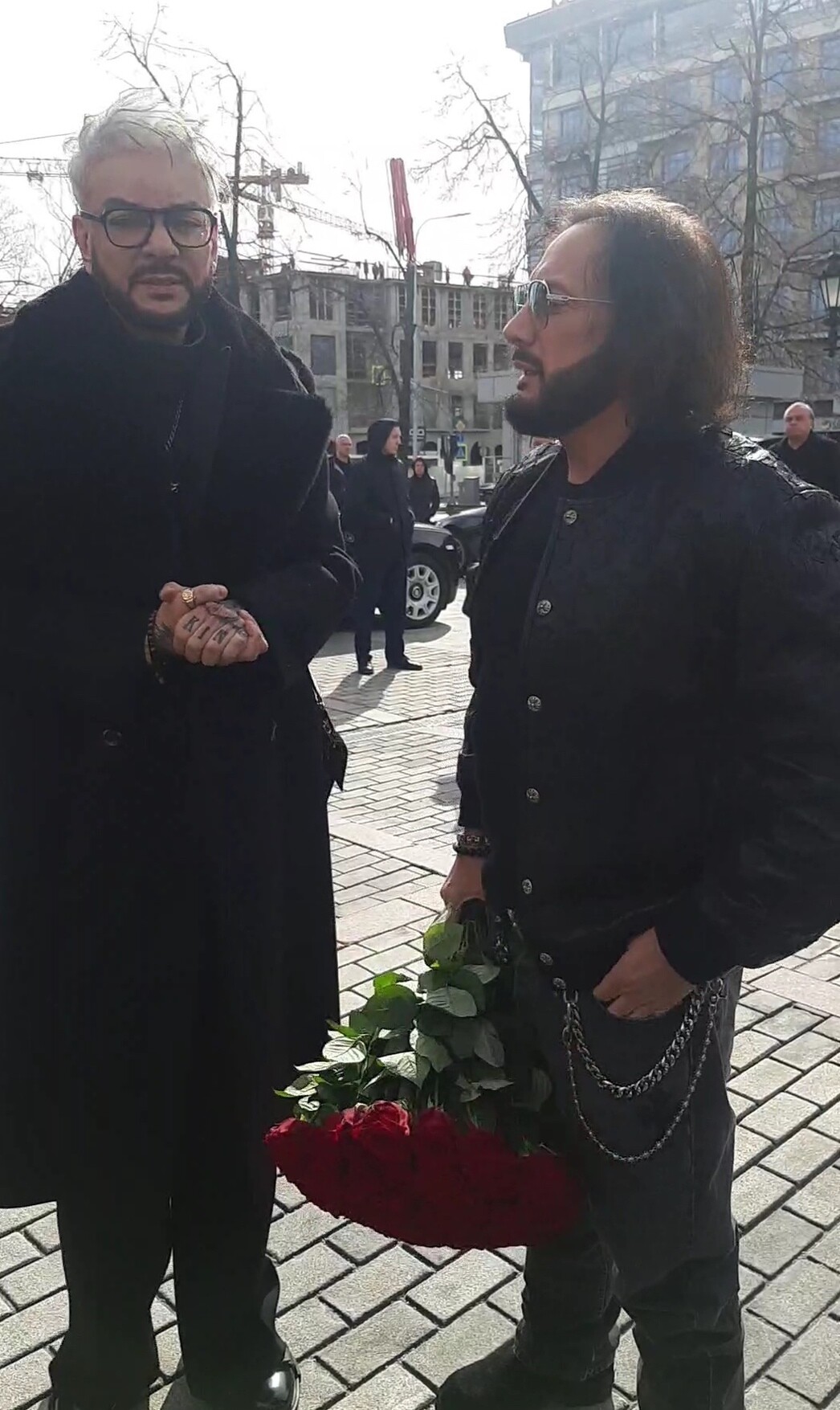 Похороны Бедроса Киркорова. Филипп Киркоров, Стас Михайлов