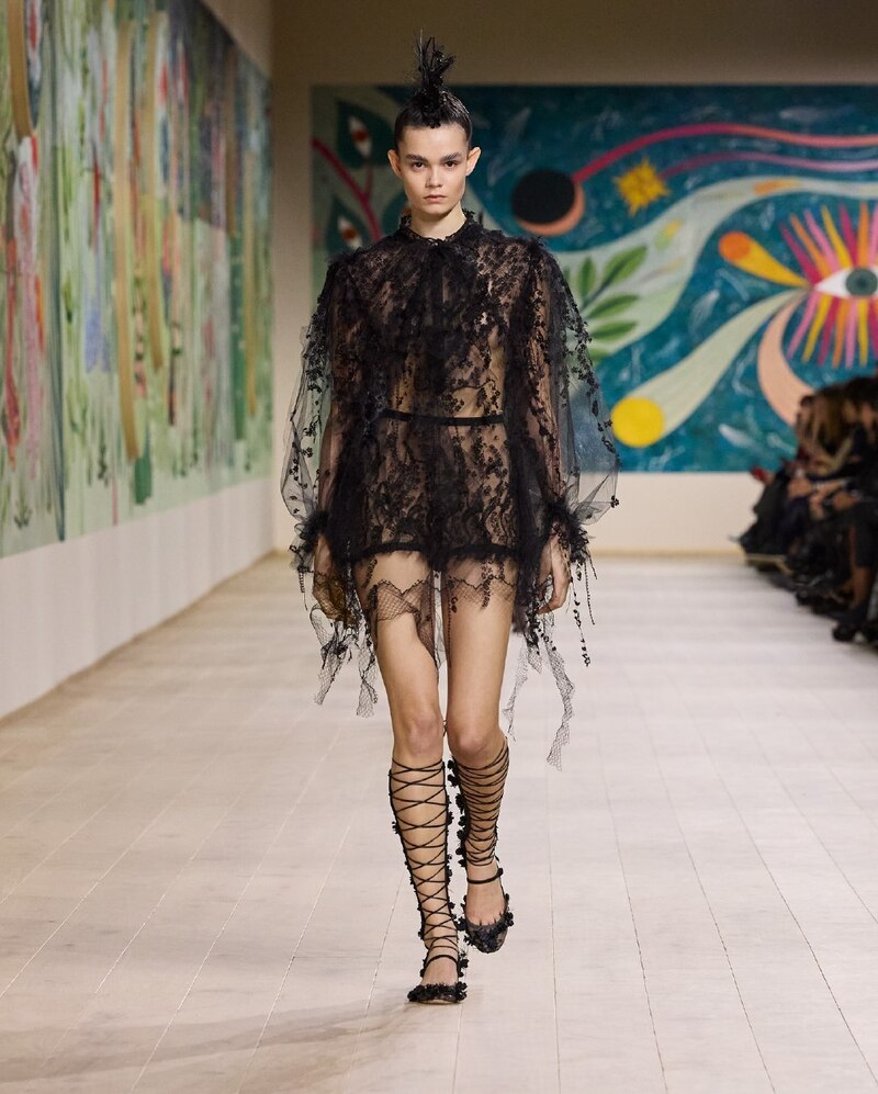 Показ новой коллекции Haute couture для Christian Dior