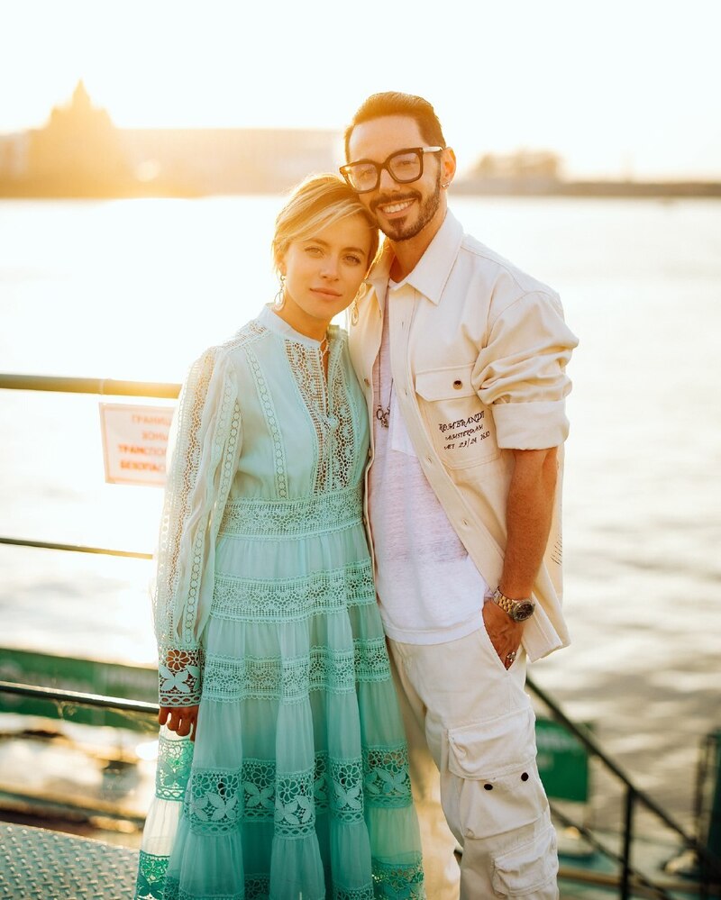 Тимур Родригез и Екатерина Кабак