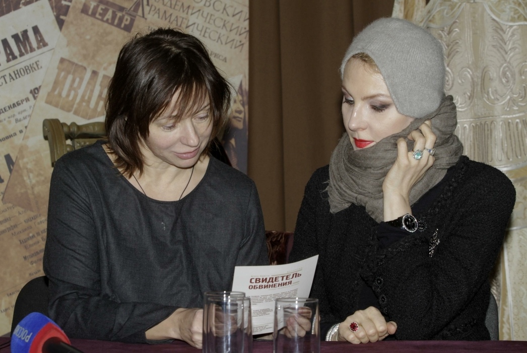 Евгения Добровольская и Рената Литвинова