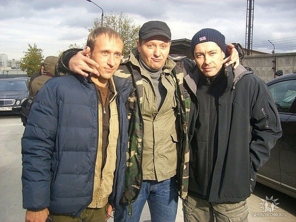 Юрий Пономаренко на съемках