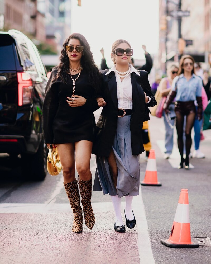 Образ streetstyle NYFW-2025