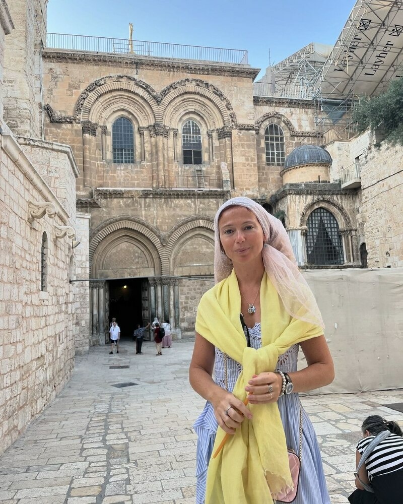 Елена Захарова в Иерусалиме