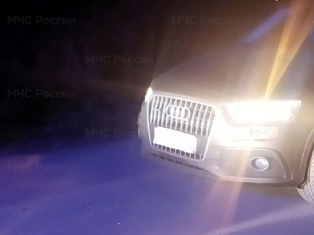 Автомобиль Анны Большовой оказался на неосвещенной улице поселка