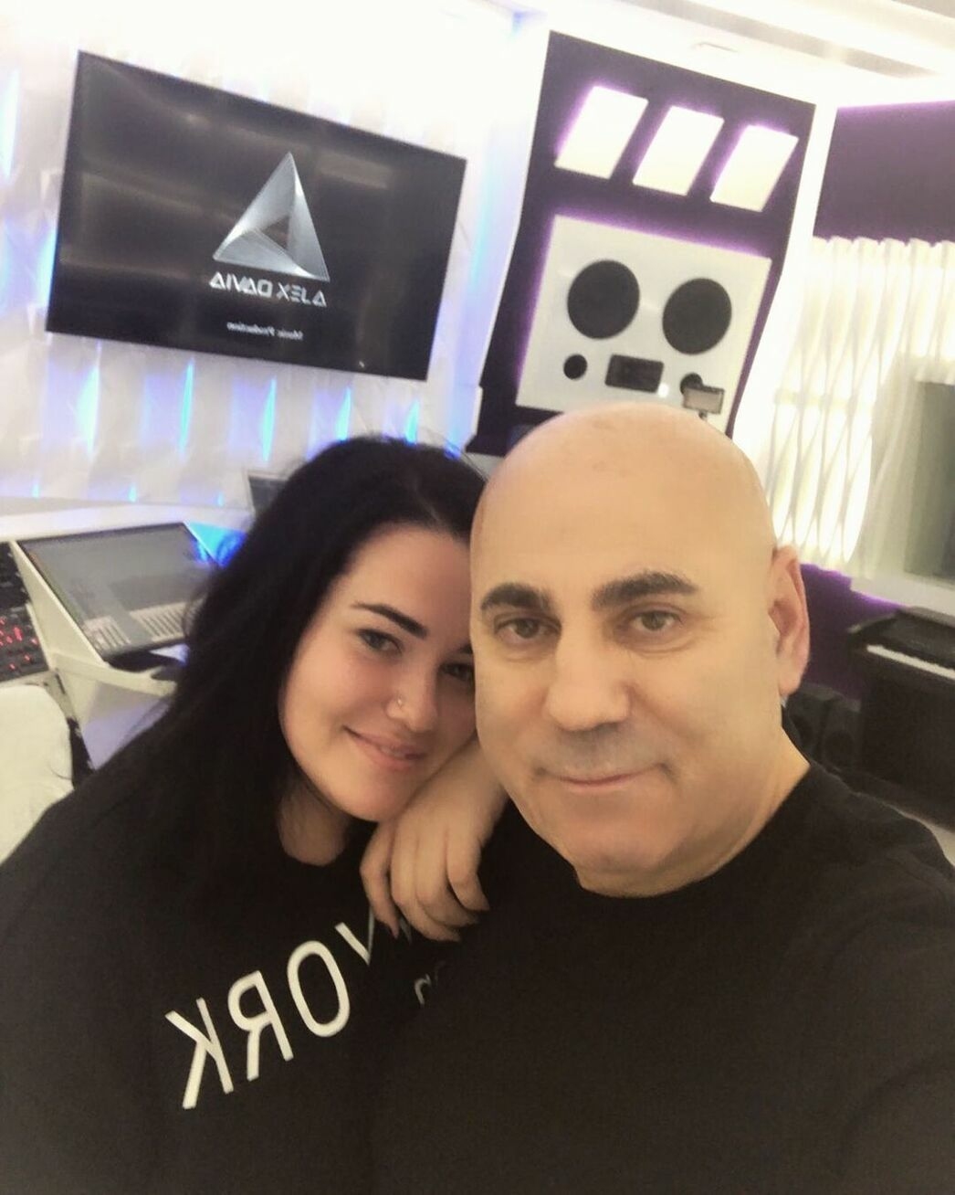 Даная Пригожина с отцом