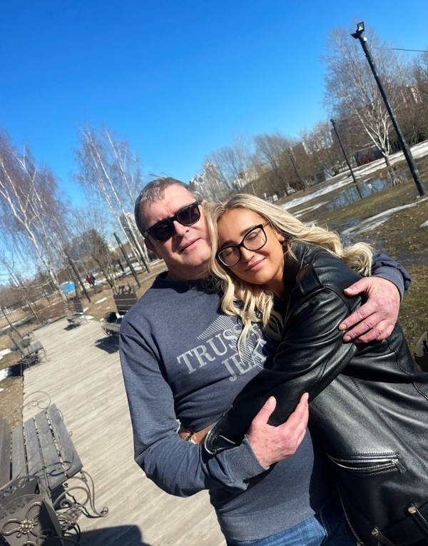 Ольга Бузова с папой