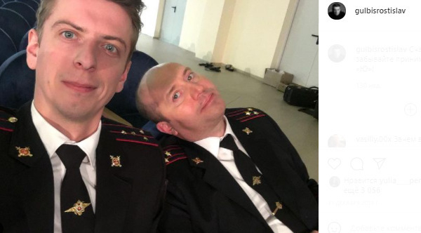 Ростислав Гулбис и Сергей Бурунов