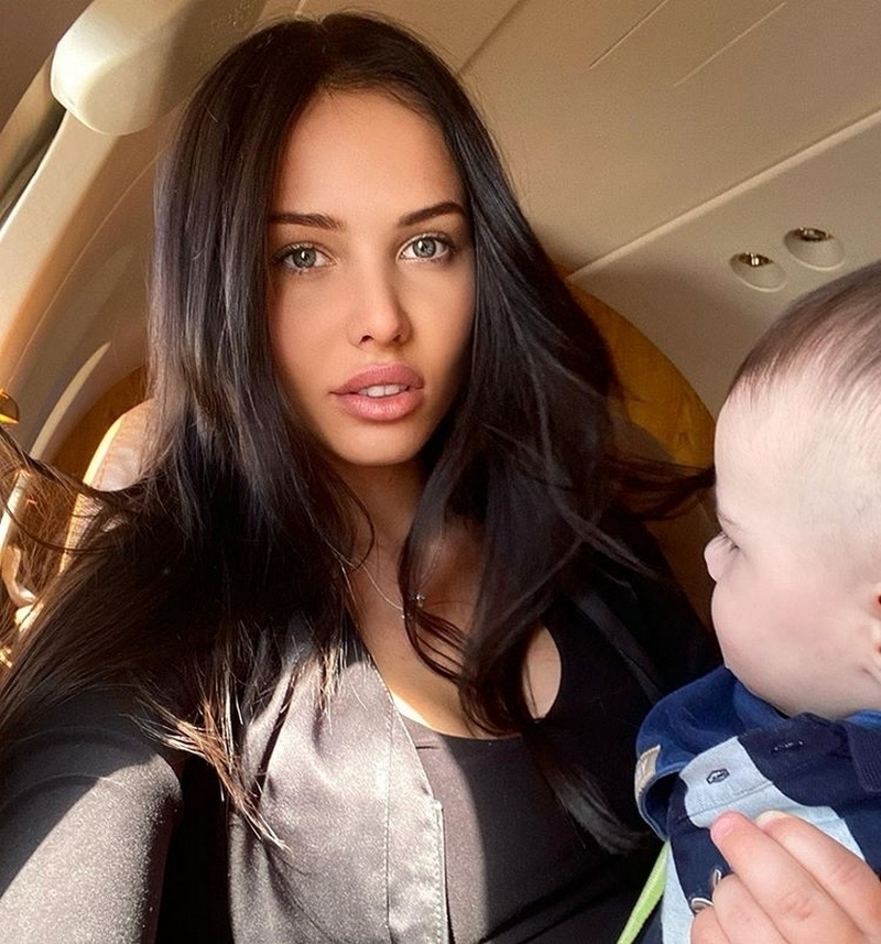 Анастасия Решетова с сыном