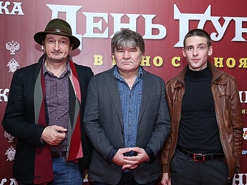 Александр Лыков, Александр Баранов и Алексей Веселкин-младший