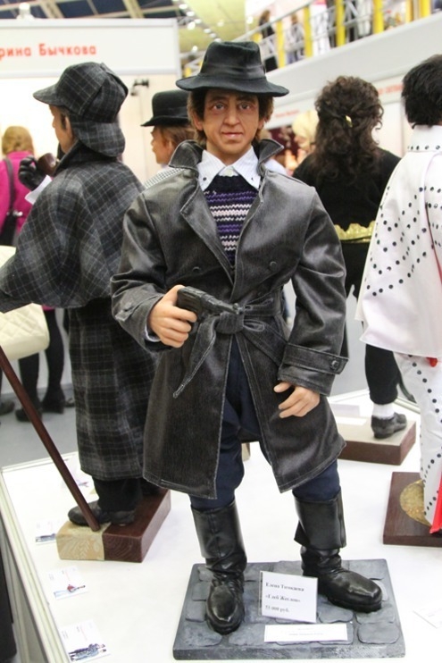 Кукла "Глеб Жиглов", автор - Елена Тикмаева