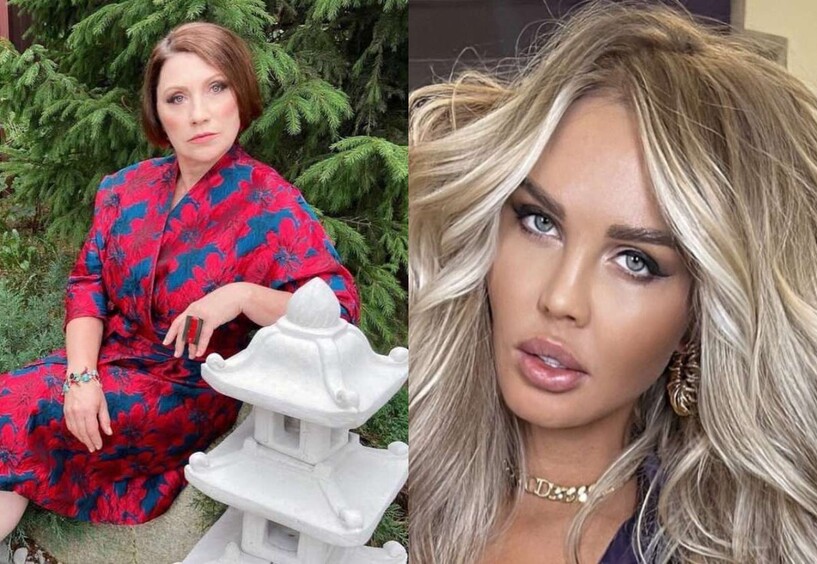 Роза Сябитова и Мария Погребняк