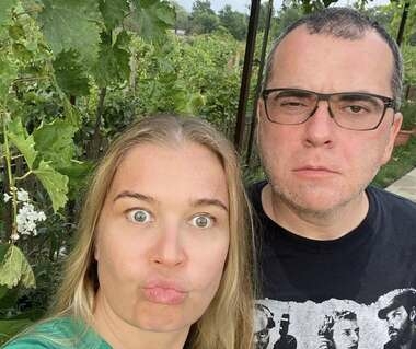 Кристина Бабушкина с мужем