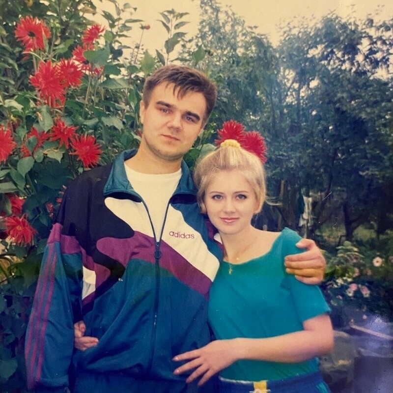 Натали с мужем