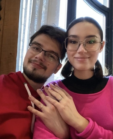 Димитрий Матевосов и Дина Немцова