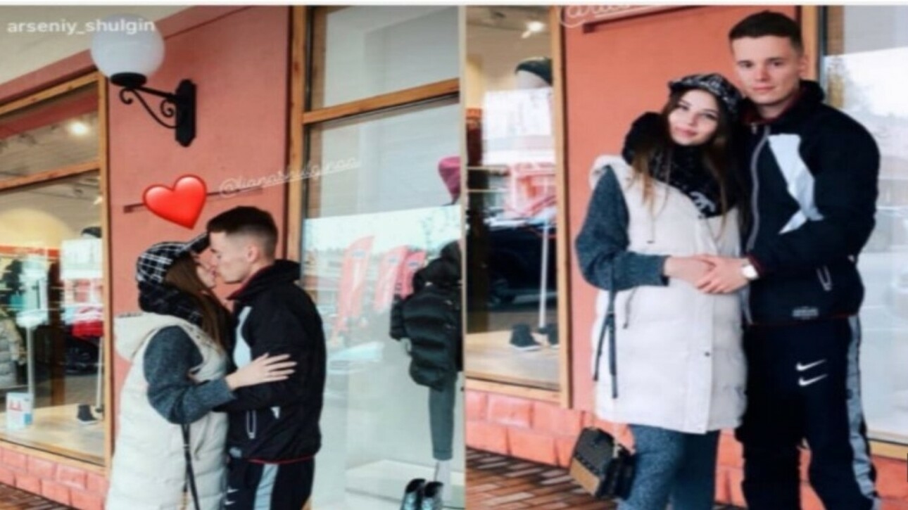 Свежее фото с Арсения Шульгина с молодой женой Лианой