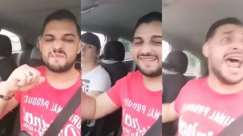 Кадры из печального видео