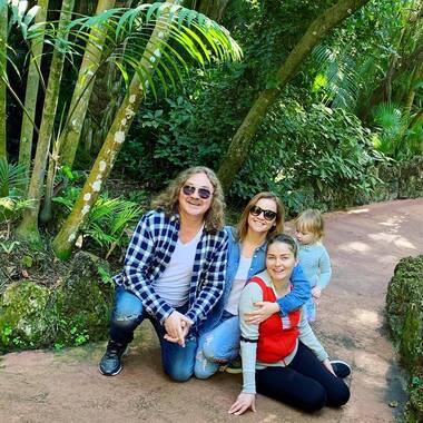 Игорь Николаев с любимыми женщинами
