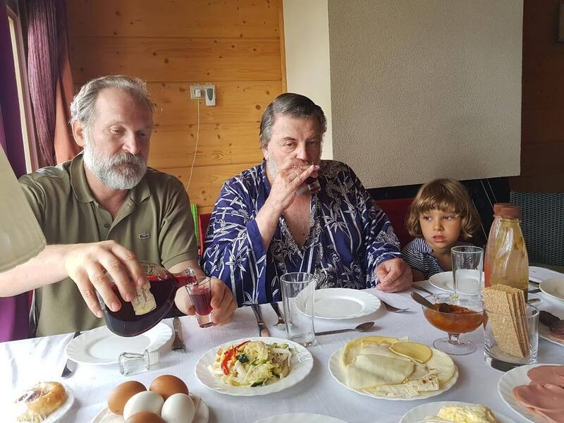 Прадед с правнучкой Эллой