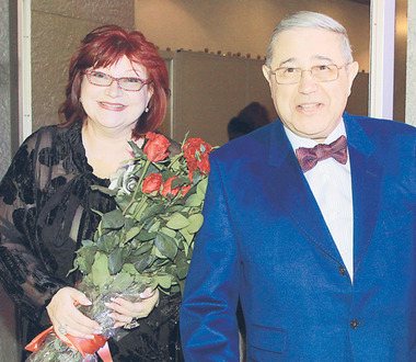 Евгений Петросян и Елена Степаненко