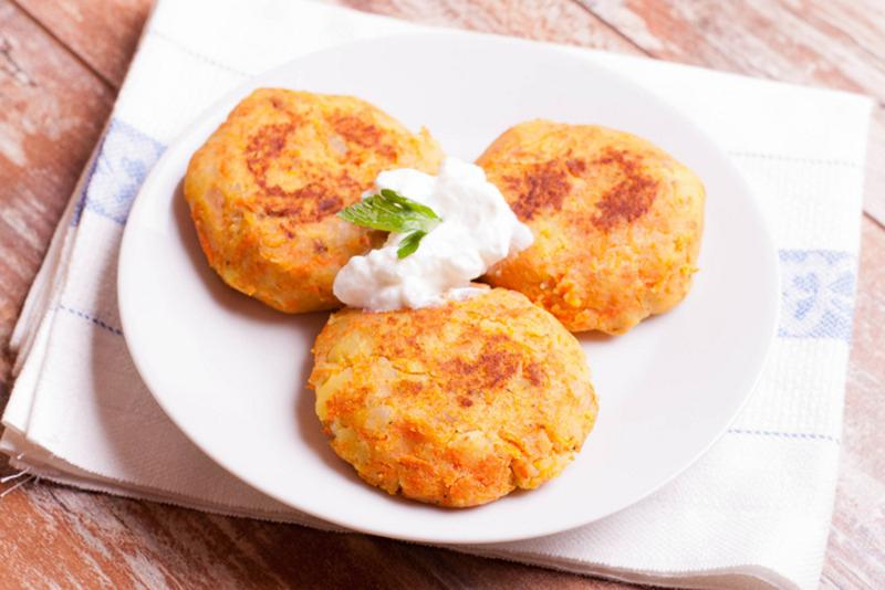 Морковные котлетки