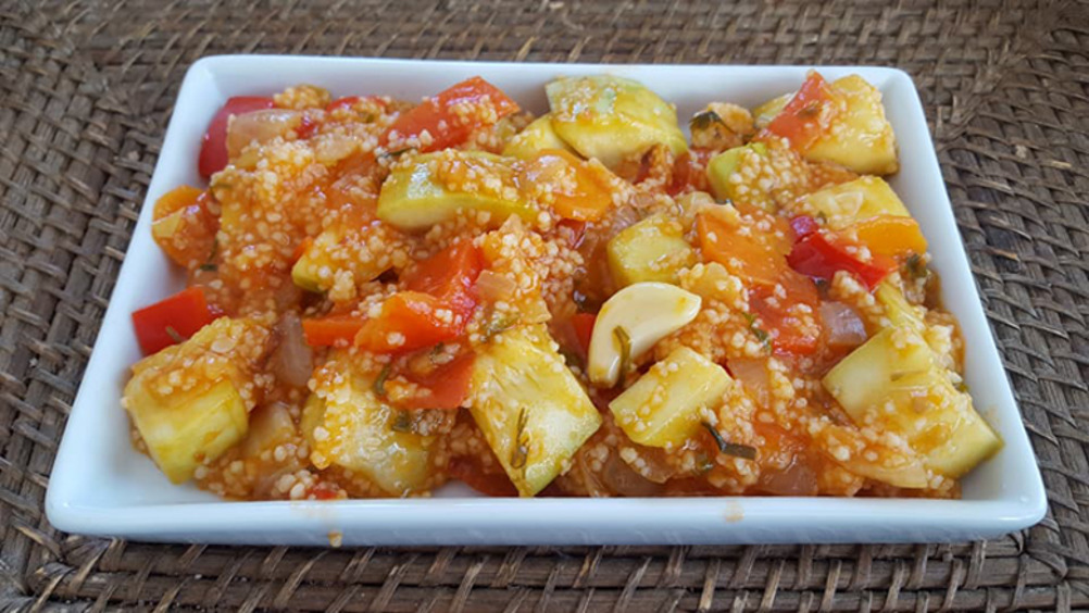 Кус-кус с овощами