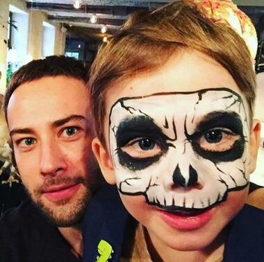 Дмитрий Шепелев с сыном Платоном