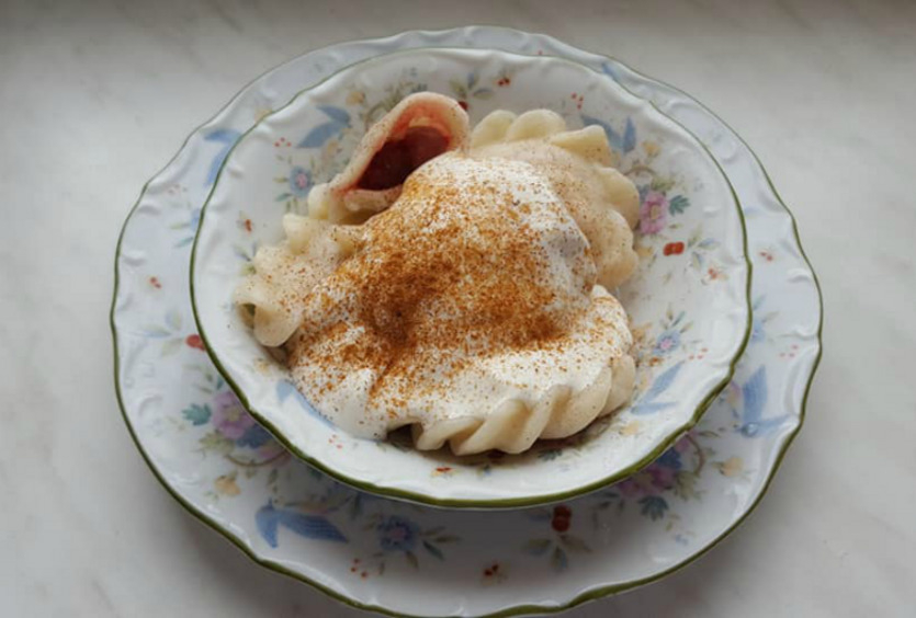 Вареники с вишней