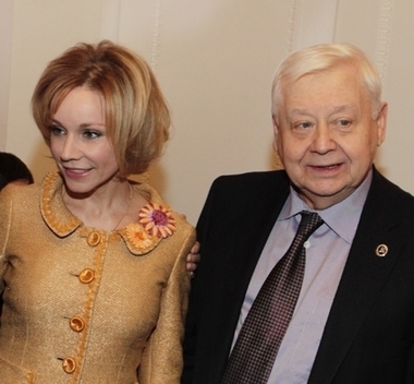 Марина Зудина и Олег Табаков