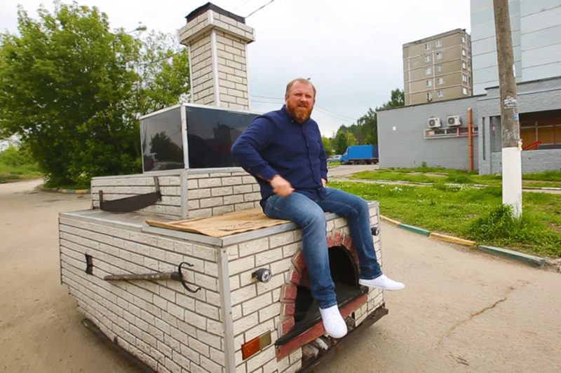 Русская печь приглянулась шеф-повару