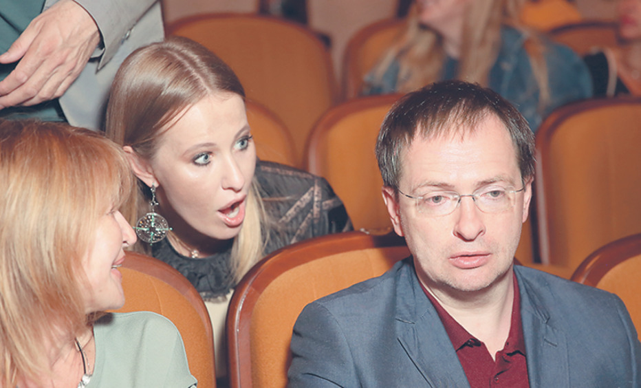 Ксения Собчак и Владимир Мединский