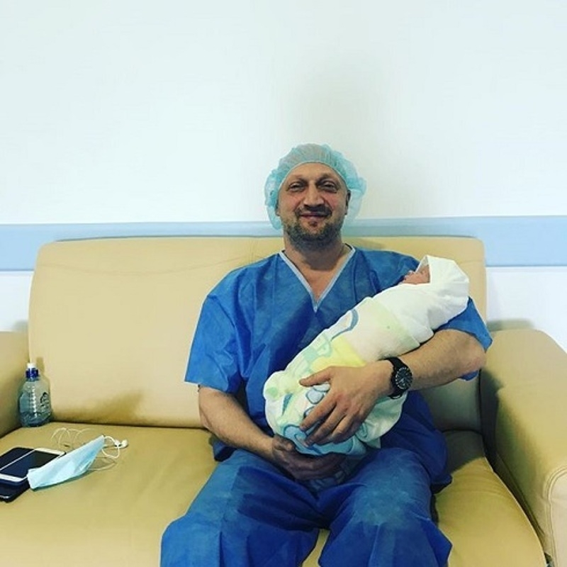 Актер празднует День отца