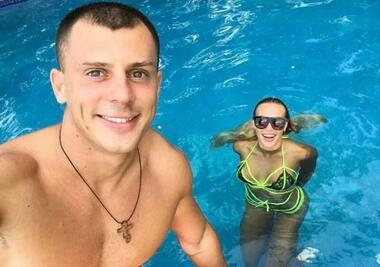 Иван Барзиков с Елизаветой Полыгаловой