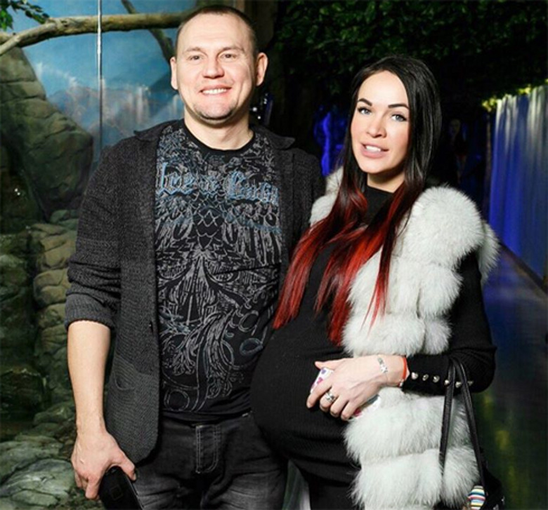 Степан Меньщиков с женой Евгенией