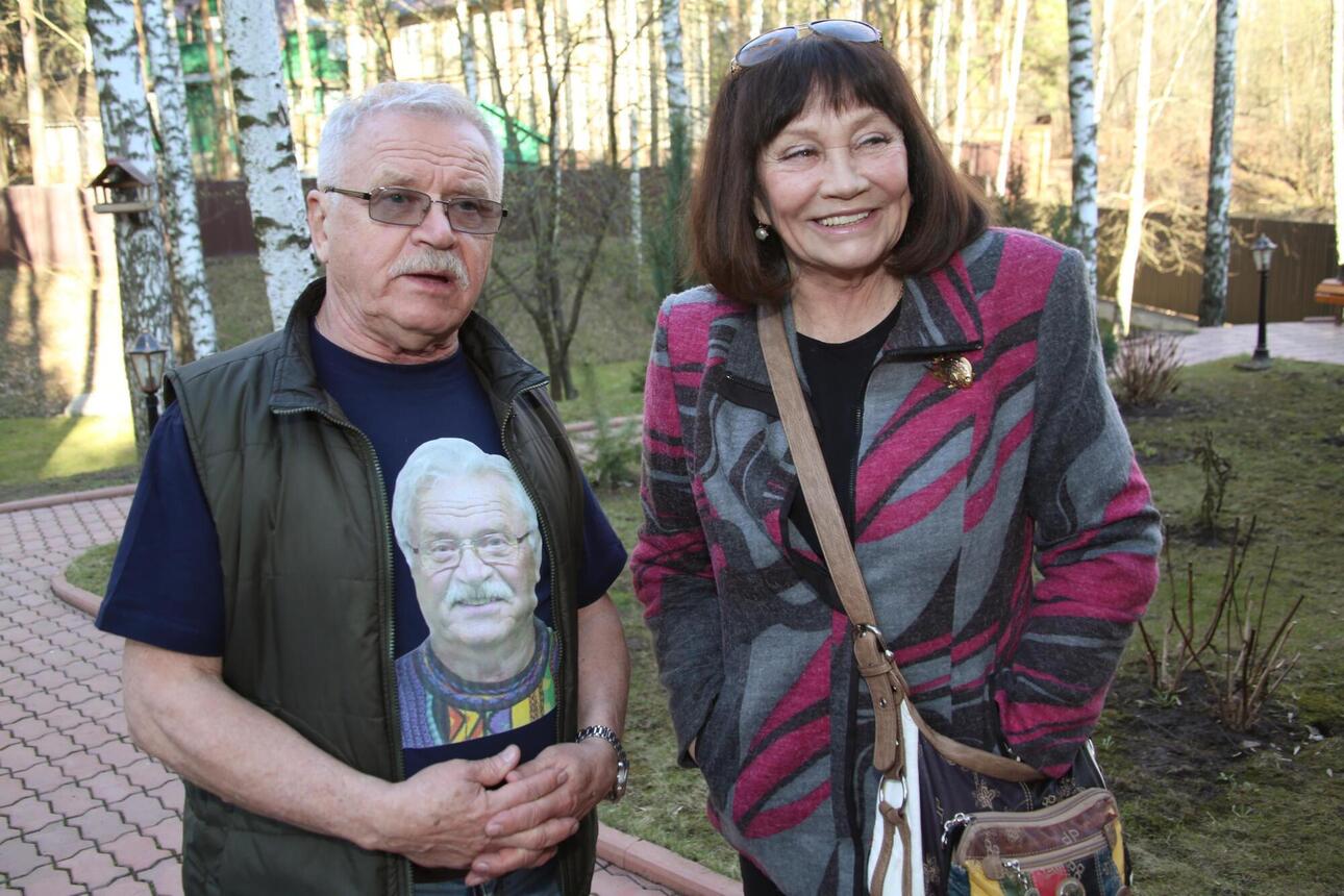 Сергей Никоненко и Лариса Лужина