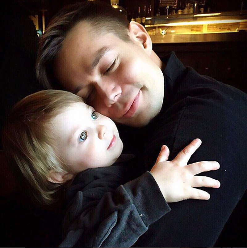 Стас Пьеха и его сын Петр