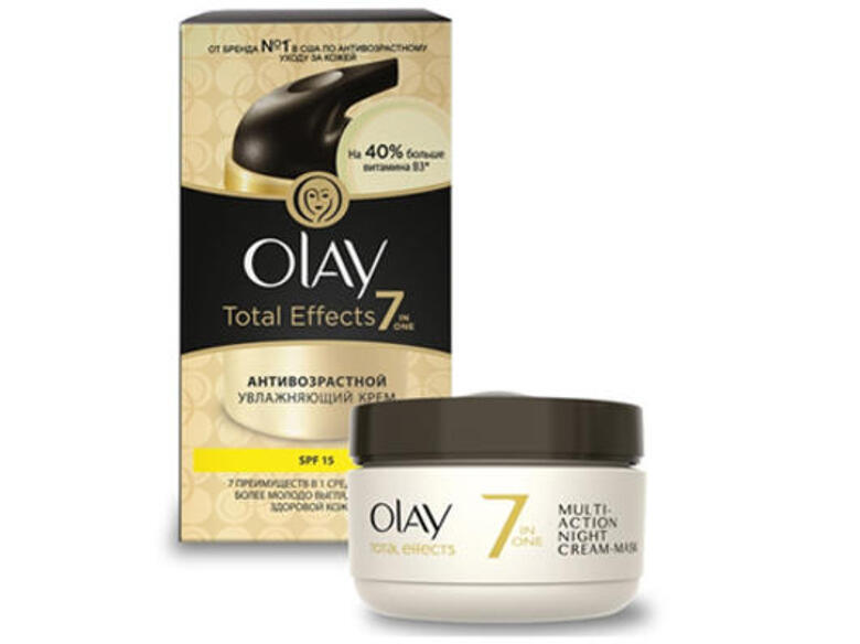 Новый Olay Total Effects 7 в 1: средство № 1* для борьбы с возрастными изменениями