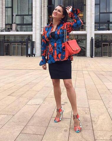 Анна Нетребко три дня назад в Нью-Йорке. Фото: Facebook.com/annanetrebko.