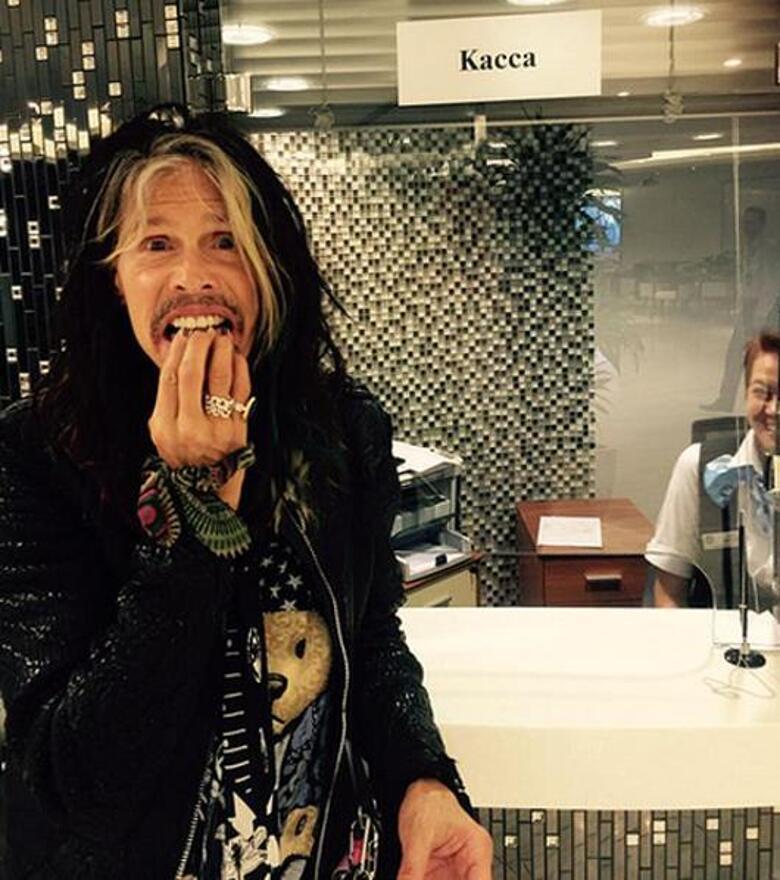 Стивен Тайлер в Москве. Фото: Twitte.com/@IamStevenT.