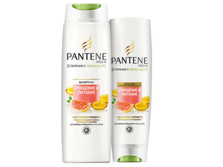 Лето в городе с новым Pantene Слияние с природой Очищение и питание
