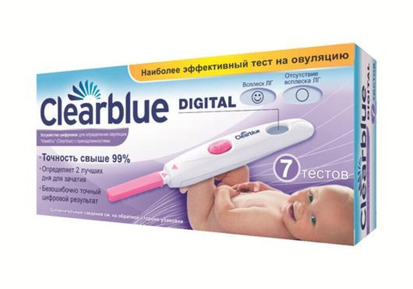 Clearblue. Когда сомнений быть не может!