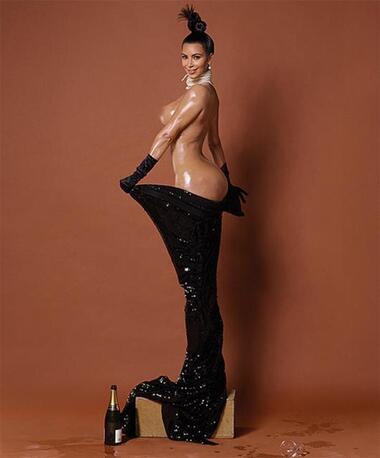 Ким Кардашьян. Фото: papermag.com.