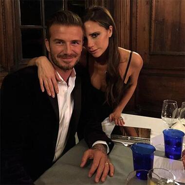 Дэвид и Виктория Бекхэмы. Фото: Facebook.com/Beckham.