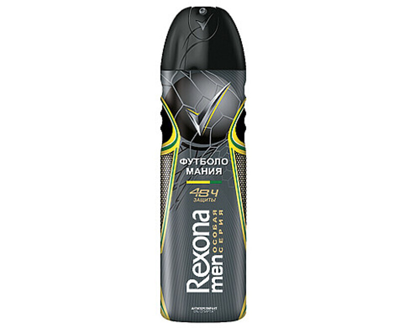 Новая серия мужских антиперспирантов REXONA MEN «ФУТБОЛОМАНИЯ». Фото: материалы пресс-служб.