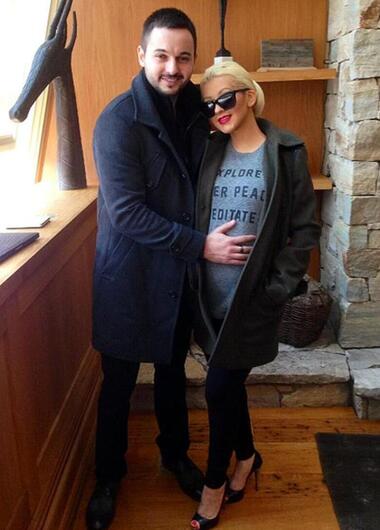 Мэтью Ратлер и Кристина Агилера. Фото: Twitter.com/@xtina.