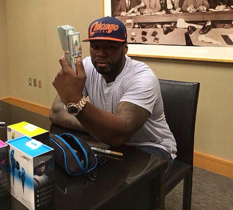 Рэпер 50cent не оценил шутки «Тако Белл». Фото: Twitter.com/@50cent.