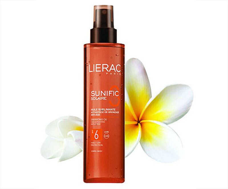Масло-блеск для загара тела SPF6 LIERAC SUNIFIC 3. Фото: материалы пресс-служб.
