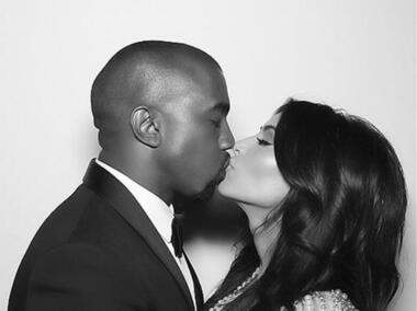 Канье Уэст и Ким Кардашьян. Фото: Instagram.com/kimkardashian